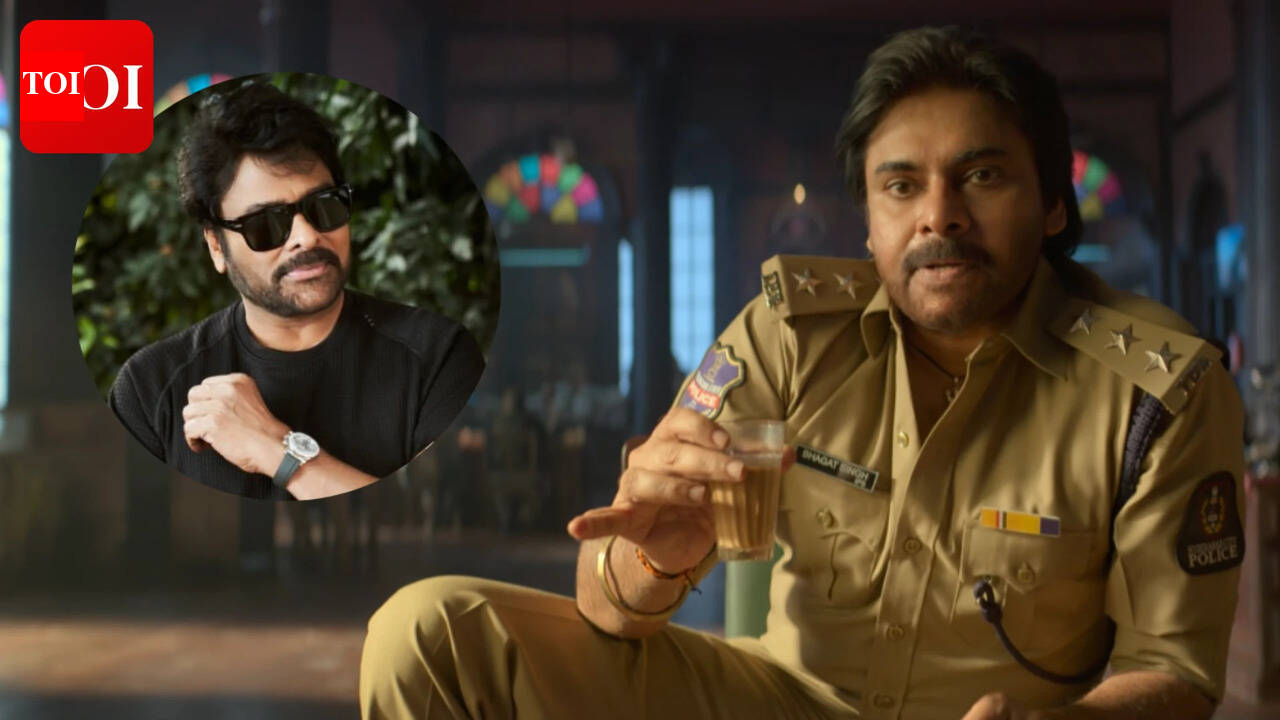 ‘Ustaad Bhagat Singh’: Chiranjeevi hails Pawan Kalyan starrer’s trailer; calls it ‘terrific’