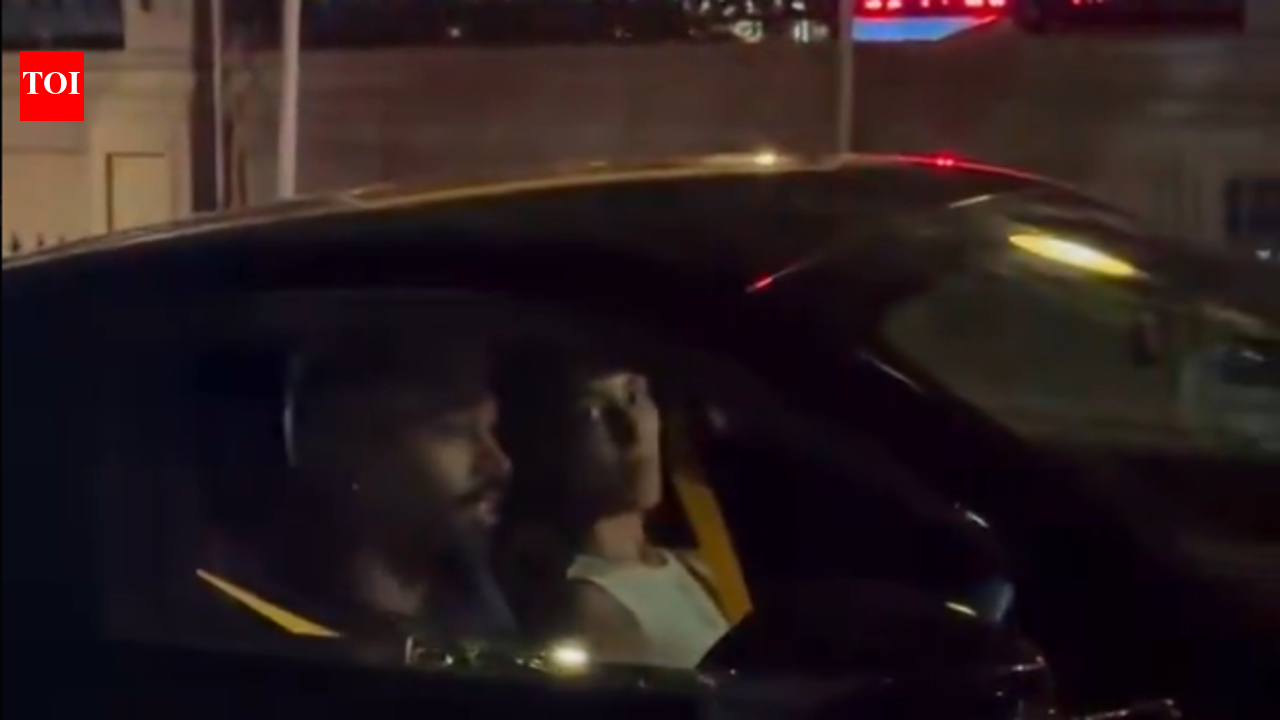Hardik Pandya buys Rs 12 crore Ferrari, spotted driving with Mahieka Sharma - Watch
