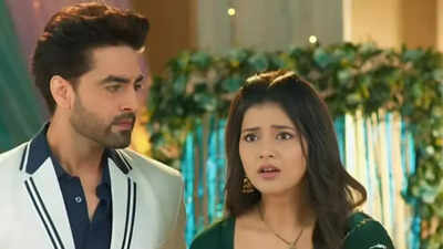  Armaan catches Abhira before she falls, Damyanti questions her