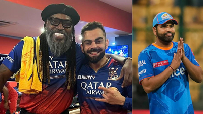 No Hitman! Virat Kohli picks Chris Gayle over Rohit Sharma as best T20 opener | Cricket News – The Times of India