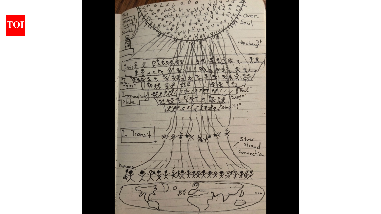 ‘Everything is connected’: Man draws mysterious ‘cosmic map’ after near-death experience, drawing goes viral