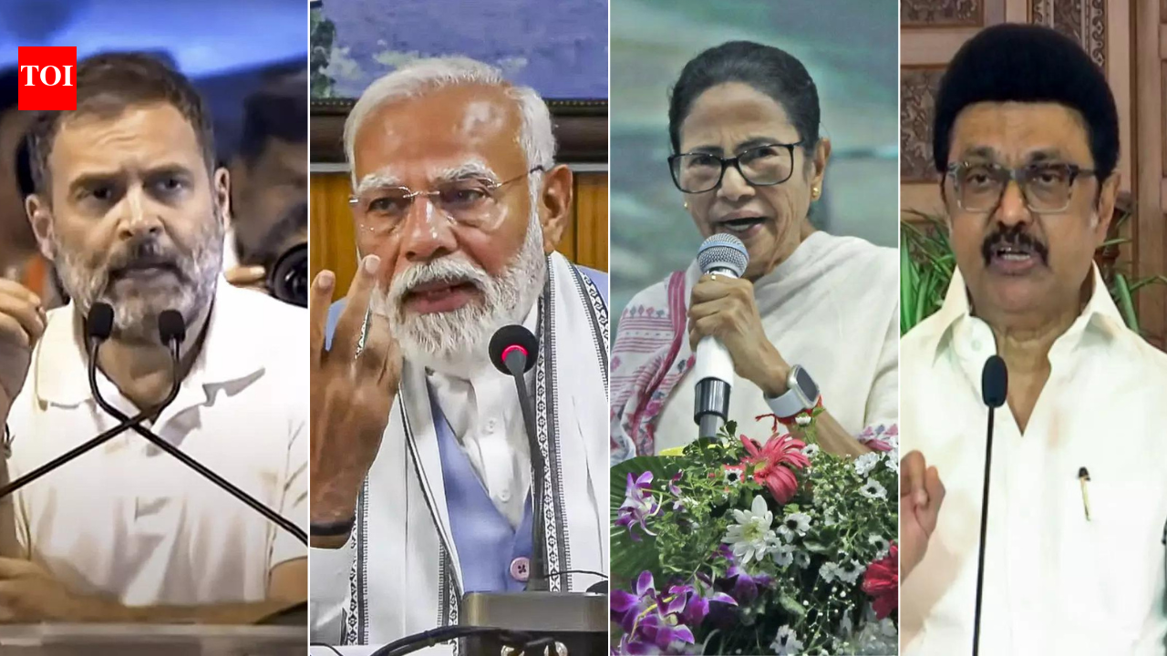 'A civilisational battle': BJP, TMC, DMK, AIADMK, Congress welcome EC's poll dates announcement for 4 states, one UT