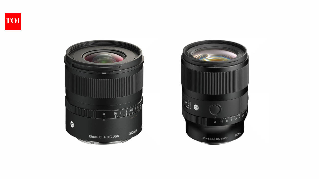 Sigma launches two new F1.4 lenses in India: 15mm Contemporary and 35mm Art