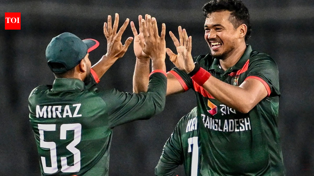 Agha’s ton goes in vain as Taskin powers Ban to 11-run series win over Pak