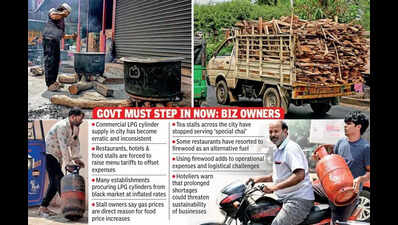 Commercial LPG shortage forces eateries to raise menu prices in Vijayawada