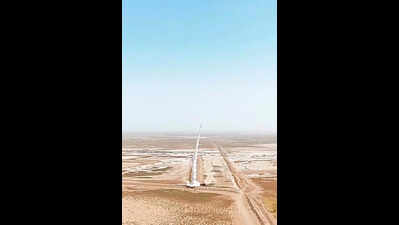 Sounding rocket test-fired at Dholera