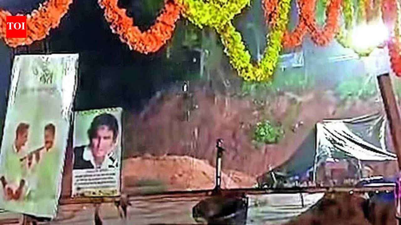 Downpour leaves memorial site for Zubeen in deplorable state