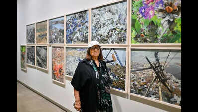 Landfills and e-waste: Navjot Altaf’s canvas dwells on ravaged landscapes