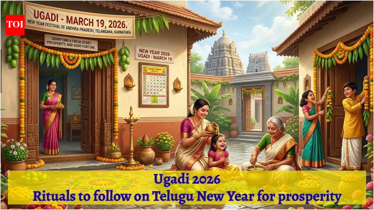 Ugadi 2026: Rituals to follow on Telugu New Year for prosperity