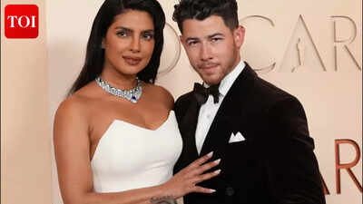 Priyanka Chopra and Nick Jonas turn Oscars into date night, actress stuns in white gown with thigh high slit - PICS