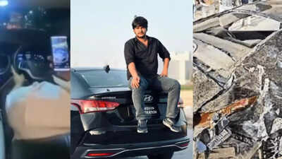 Speed thrills but kills: Teen driving at 118 kmph crashes into farmhouse wall in Gujarat, 2 dead; posted Instagram story before accident