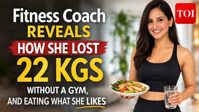 Fitness coach reveals how she lost 22 kgs without gym and eating what she likes