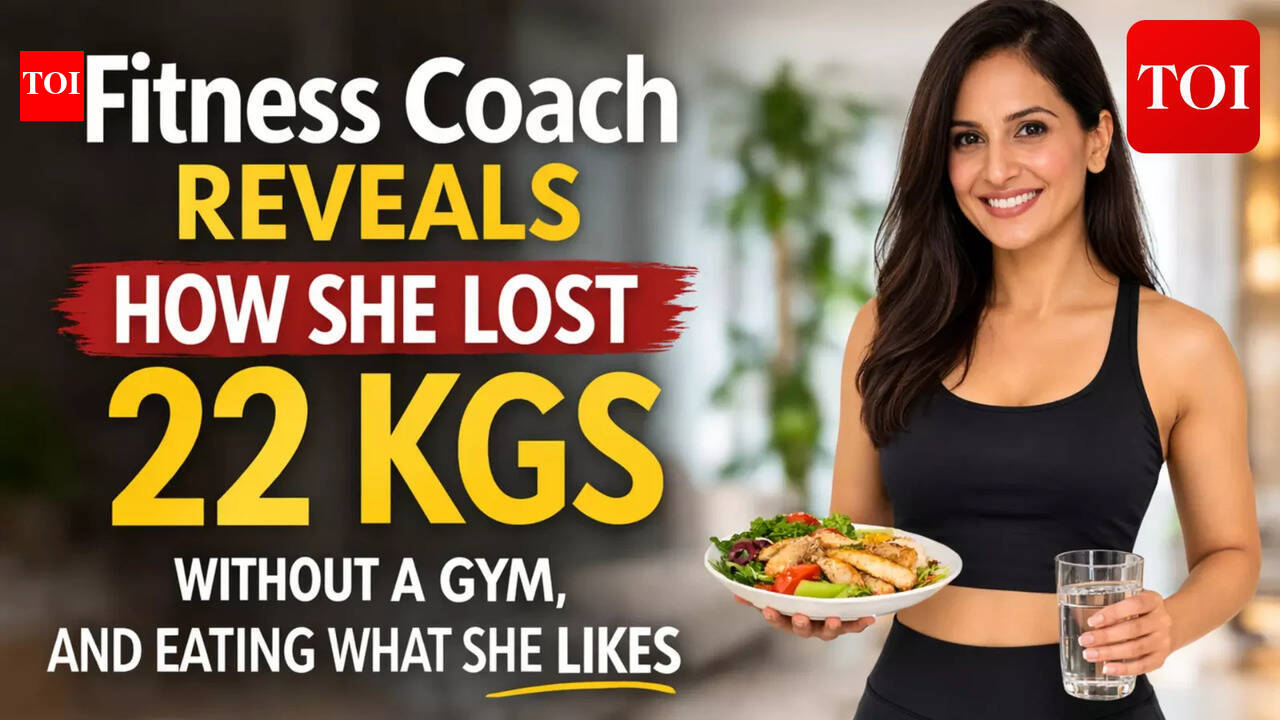 Fitness coach reveals how she lost 22 kgs without gym and eating what she likes