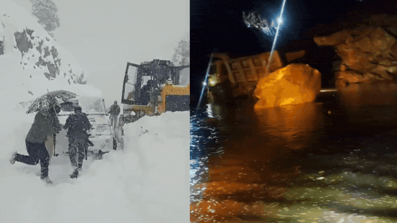 1 dead, another injured in Jammu and Kashmir landslide; 230 evacuated from Sinthan Top amid heavy snowfall