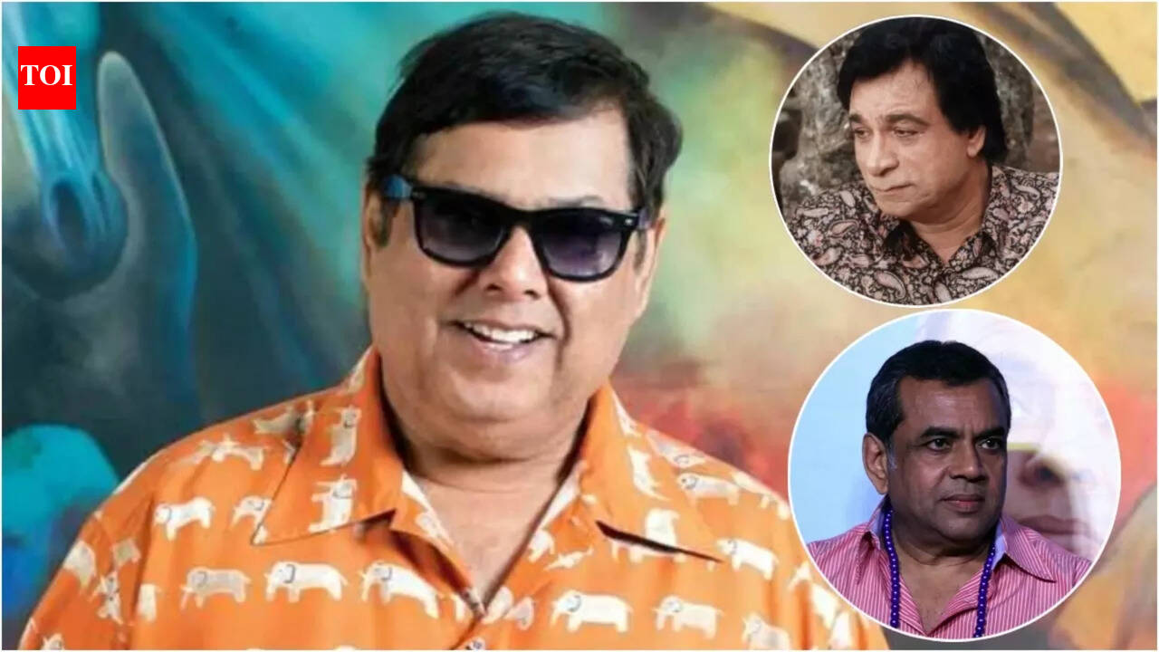 David Dhawan says character actors like Kader Khan, Paresh Rawal, Anupam Kher were better than lead stars: 'They're the best'