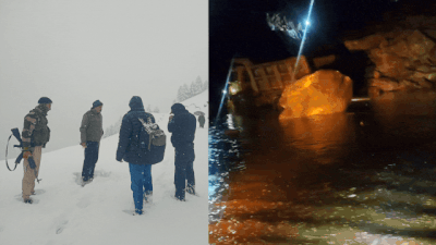 1 dead, another injured in Jammu and Kashmir landslide; 230 evacuated from Sinthan Top amid heavy snowfall