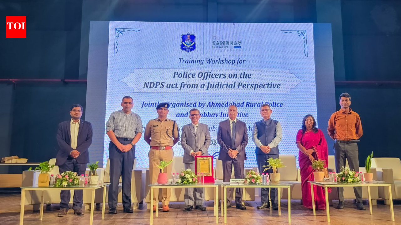 Ahmedabad Rural Police hold NDPS Act workshop for officers