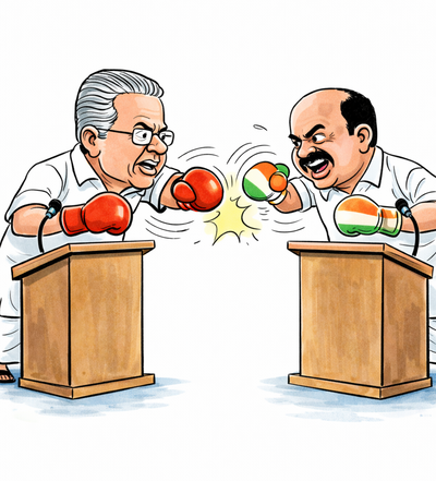 10-year Left govt battles to retain power, Congress faces existential battle in Kerala