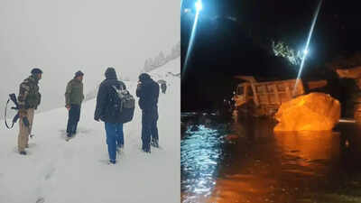 1 dead, another injured in Jammu and Kashmir landslide; 230 evacuated from Sinthan Top amid heavy snowfall