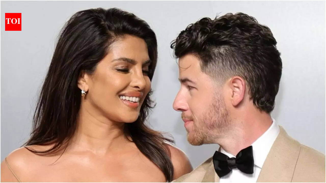 Priyanka Chopra stuns in a backless sequined dress at the Oscars after-party, Nick Jonas shares BTS clip from her photoshoot