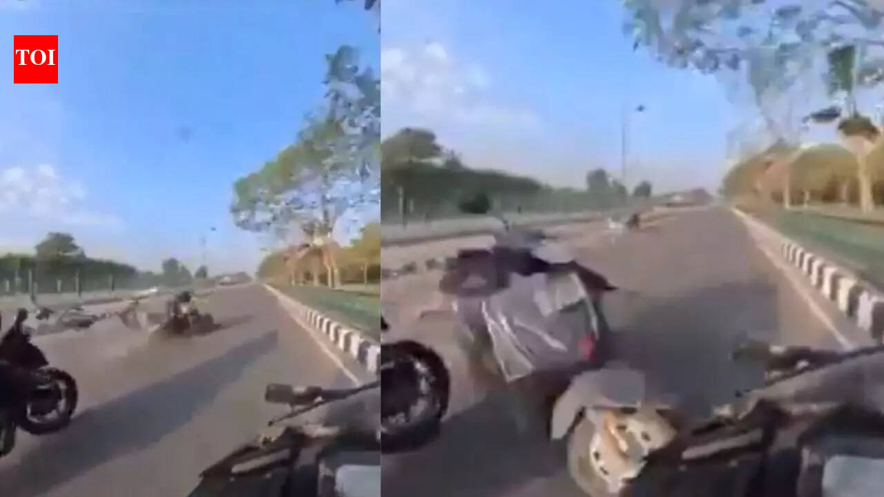 High-speed Royal Enfield crash in Lucknow: Teen rider collides with scooter, dies