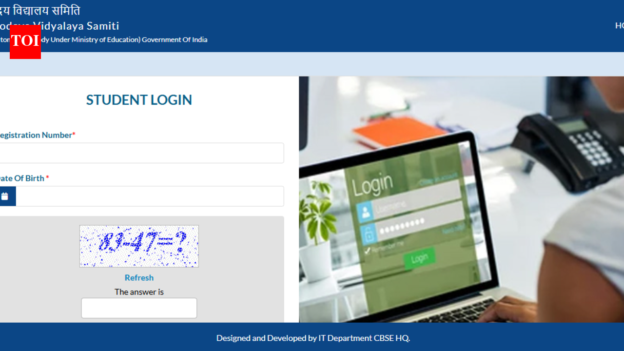 JNVST Class 6 admit card 2026 released for Winter Bound session at navodaya.gov.in: Direct link to download hall ticket here