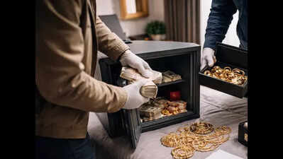 Robbers loot jewellery, cash after taking family hostage in city