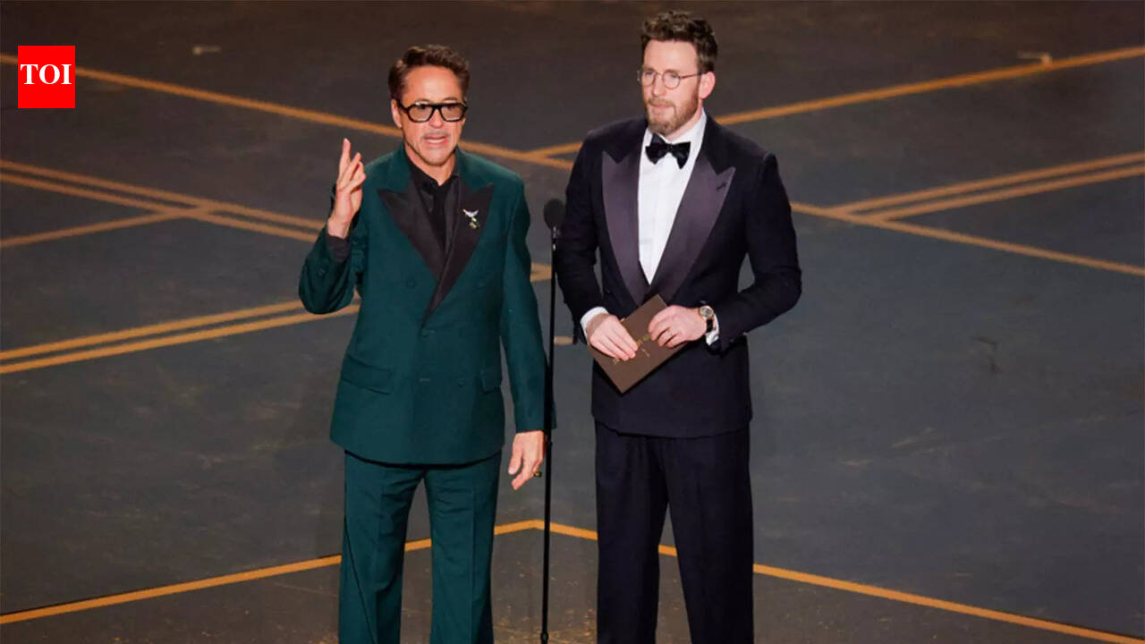 Marvel fans can't keep calm as Robert Downey Jr, Chris Evans reunite at Oscars 2026