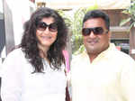 Sanjay Gupta with wife