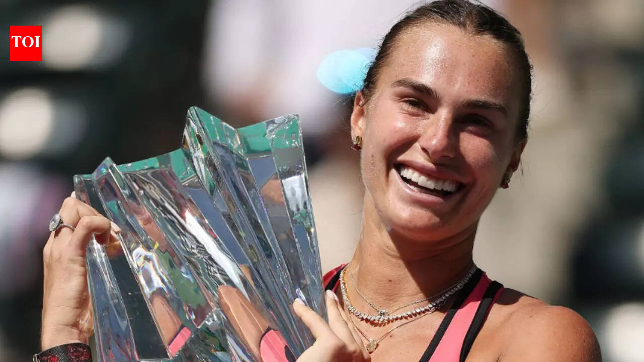 Burgers, espresso martinis, and more: How Indian Wells champion Aryna Sabalenka plans to celebrate her maiden win