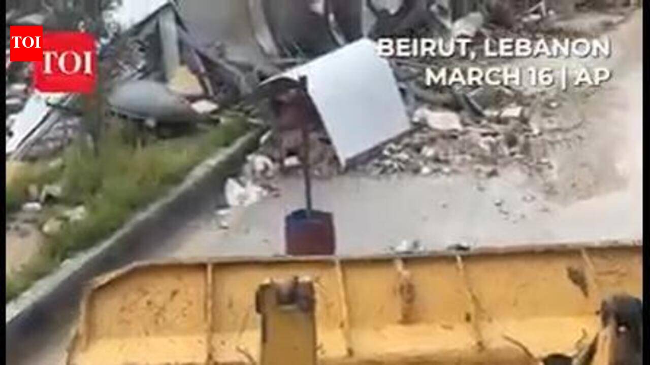 Beirut in Ruins: Debris Cleared After Israeli Strikes as Hezbollah ...