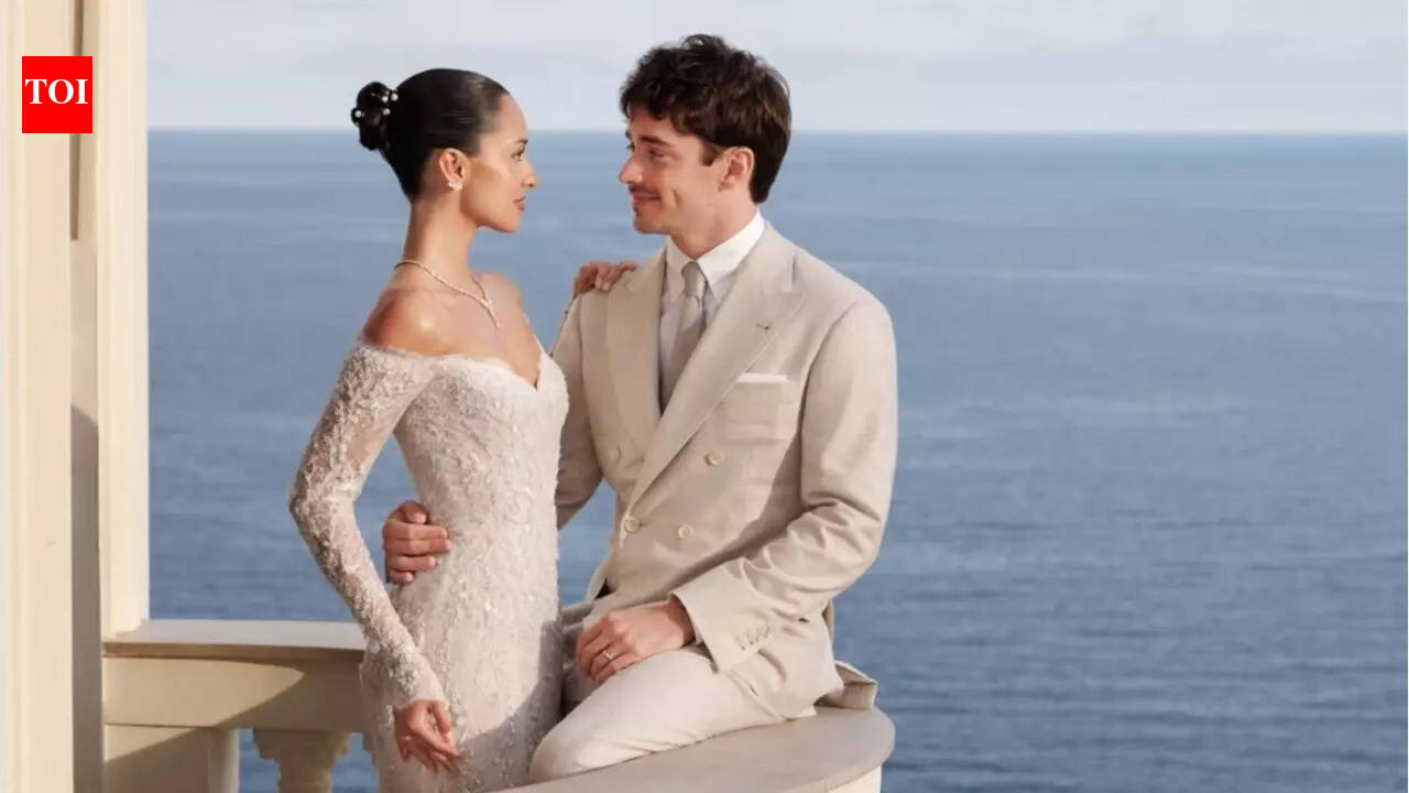 Charles Leclerc and Alexandra Saint Mleux's combined net worth: How wealthy  are the newlyweds? | Formula One News - The Times of India