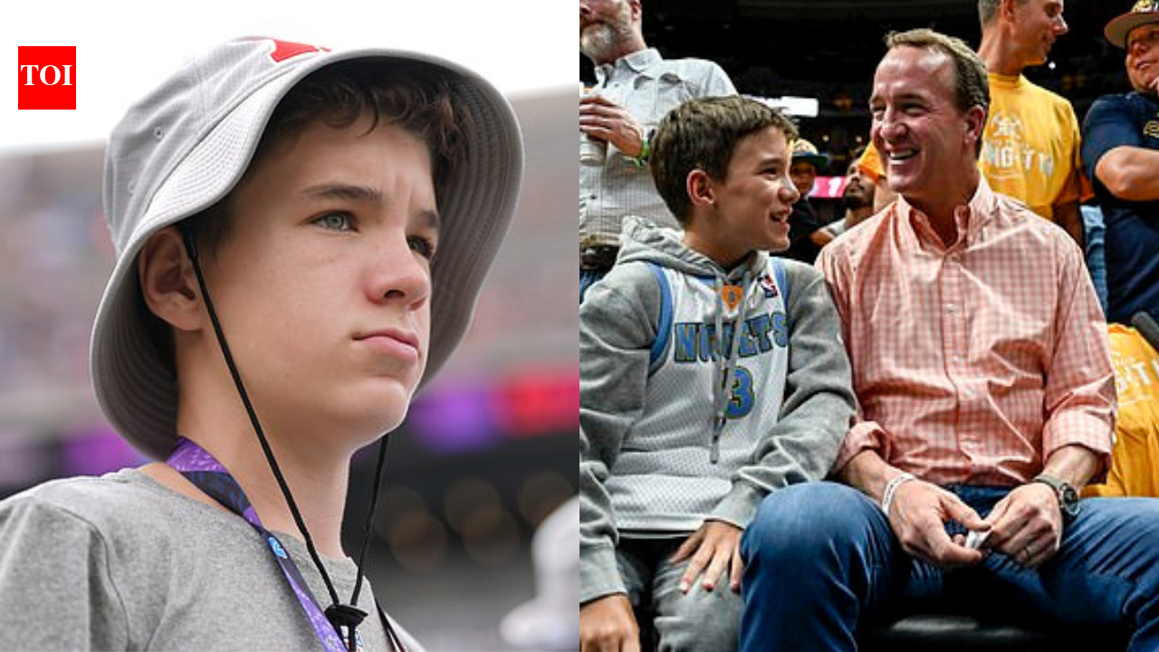 Peyton Manning’s 14 year old son Marshall Manning goes viral after stunning quarterback throw at Tennessee Music City Mayhem