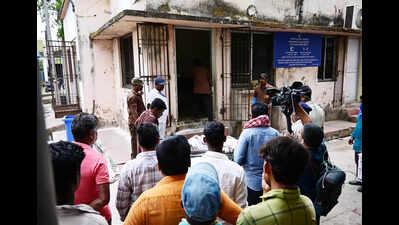 Kin in shock search for bodies in mortuary