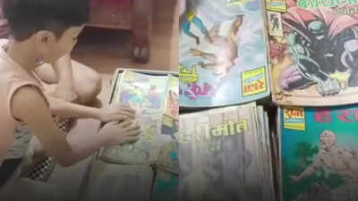 Father gifts 30-year-old comics to son; heartwarming moment melts the internet