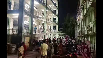 SCB hospital fire: Families blame delayed alarm, faulty equipment for 12 deaths