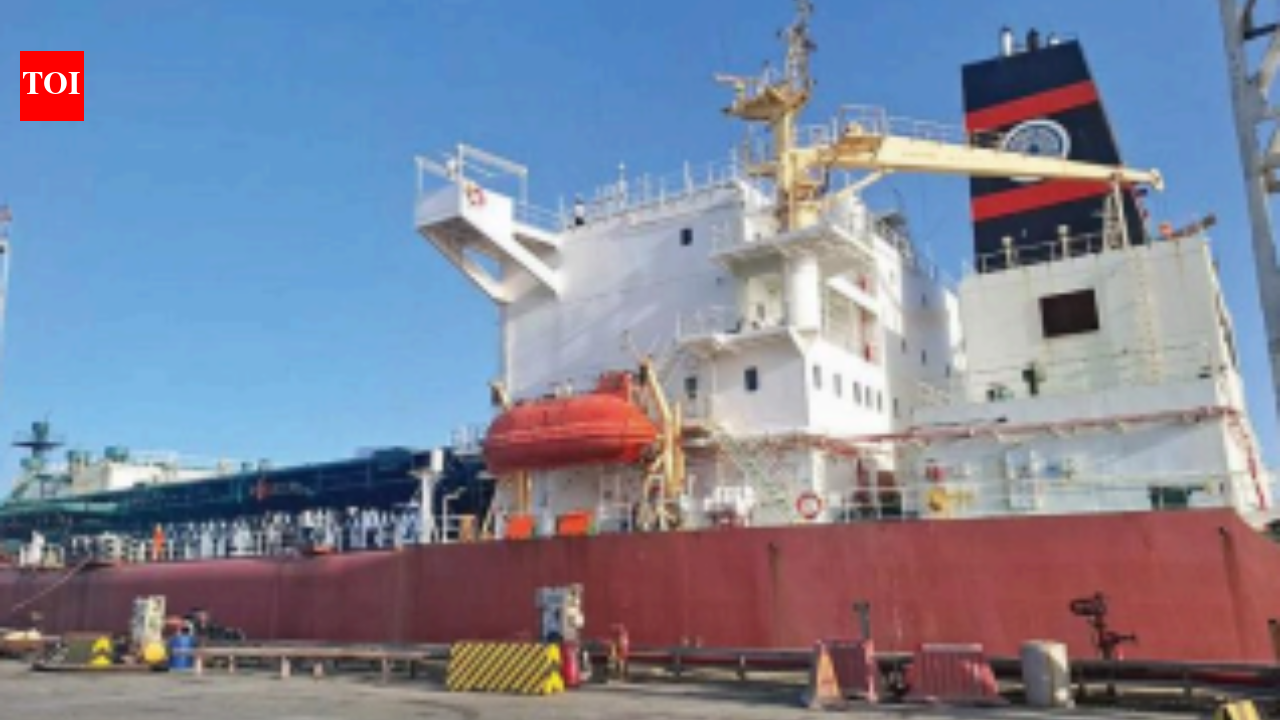 After 9-day voyage, India-flagged tanker arrives from Qatar, 2 more to reach today | India News – The Times of India