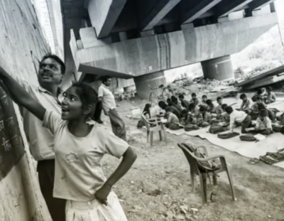 From shopkeeper to teacher under a metro bridge: How this man is quietly changing the future of India