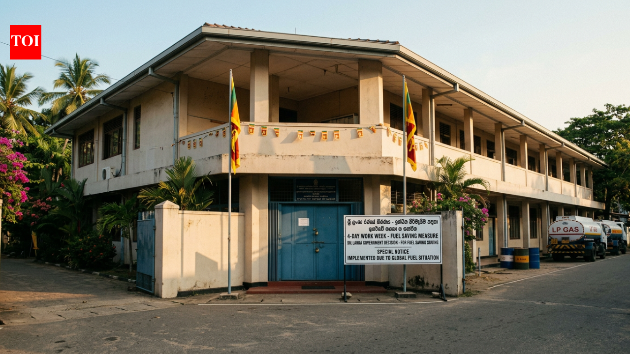 Iran war impact: Sri Lanka shifts to 4-day week to conserve fuel