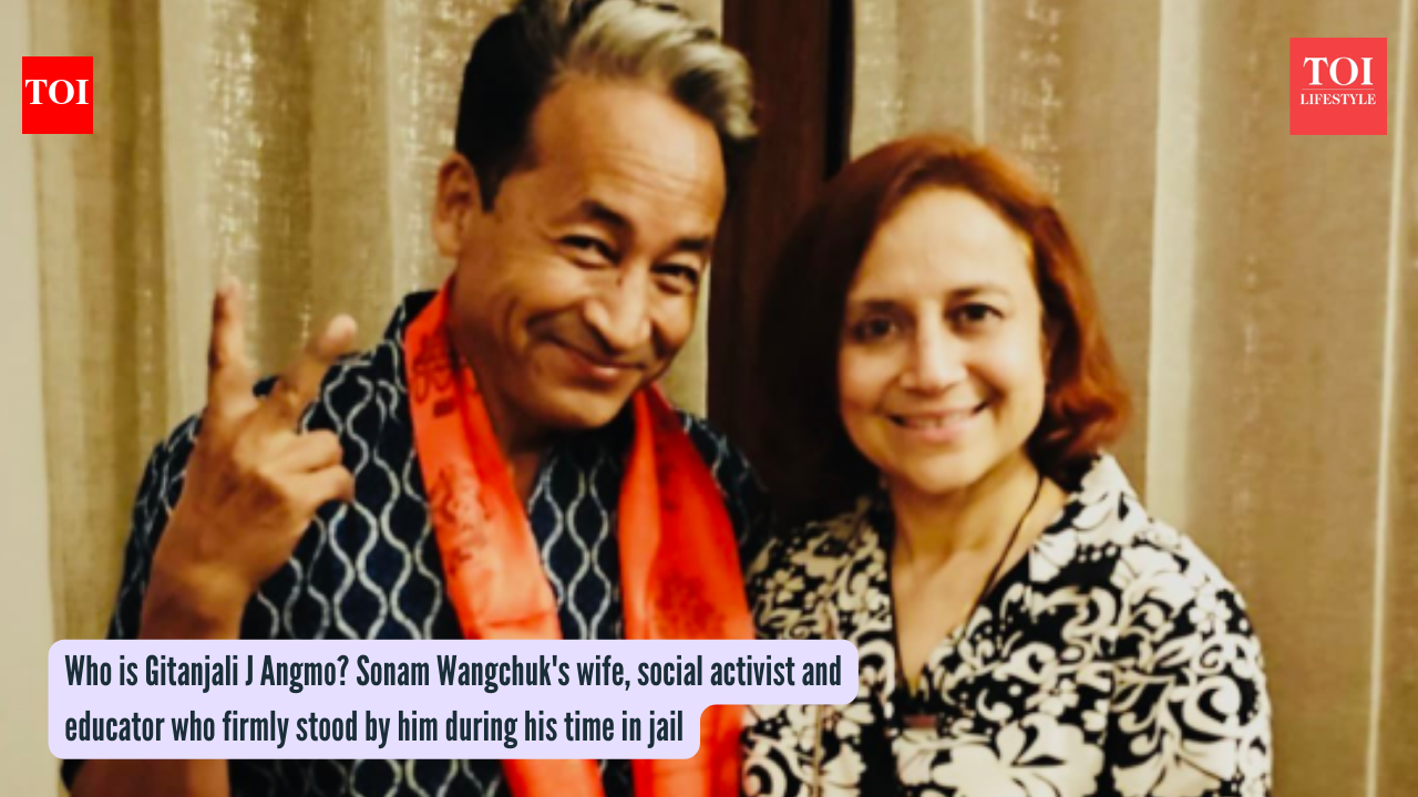 Who is Gitanjali J Angmo? Sonam Wangchuk's wife, social activist and educator who firmly stood by him during his time in jail