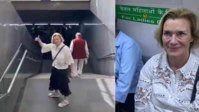  Norwegian Ambassador to India rides Delhi Metro, praises its cleanliness and speed