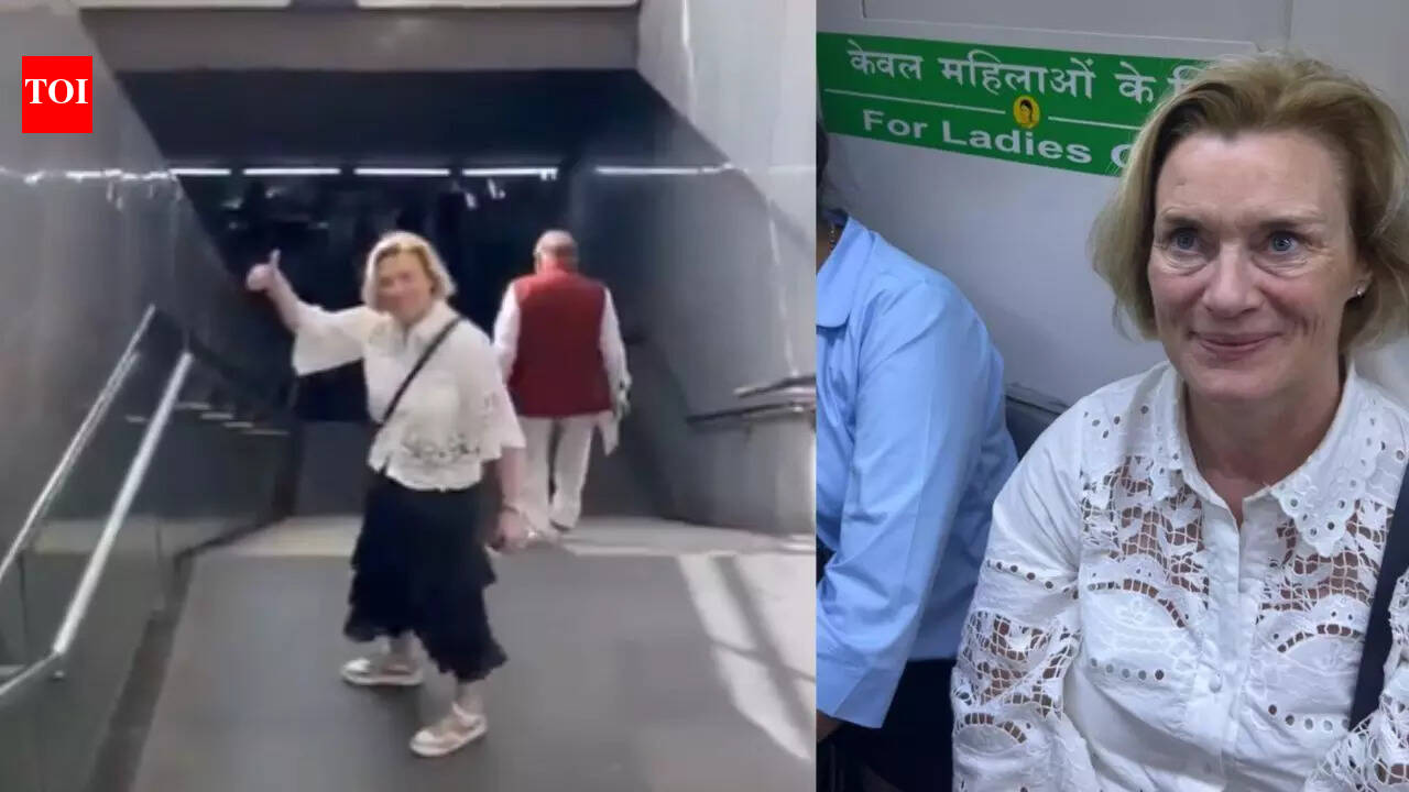 'Fantastic way to get around': Norwegian Ambassador to India rides Delhi Metro, praises its cleanliness and speed