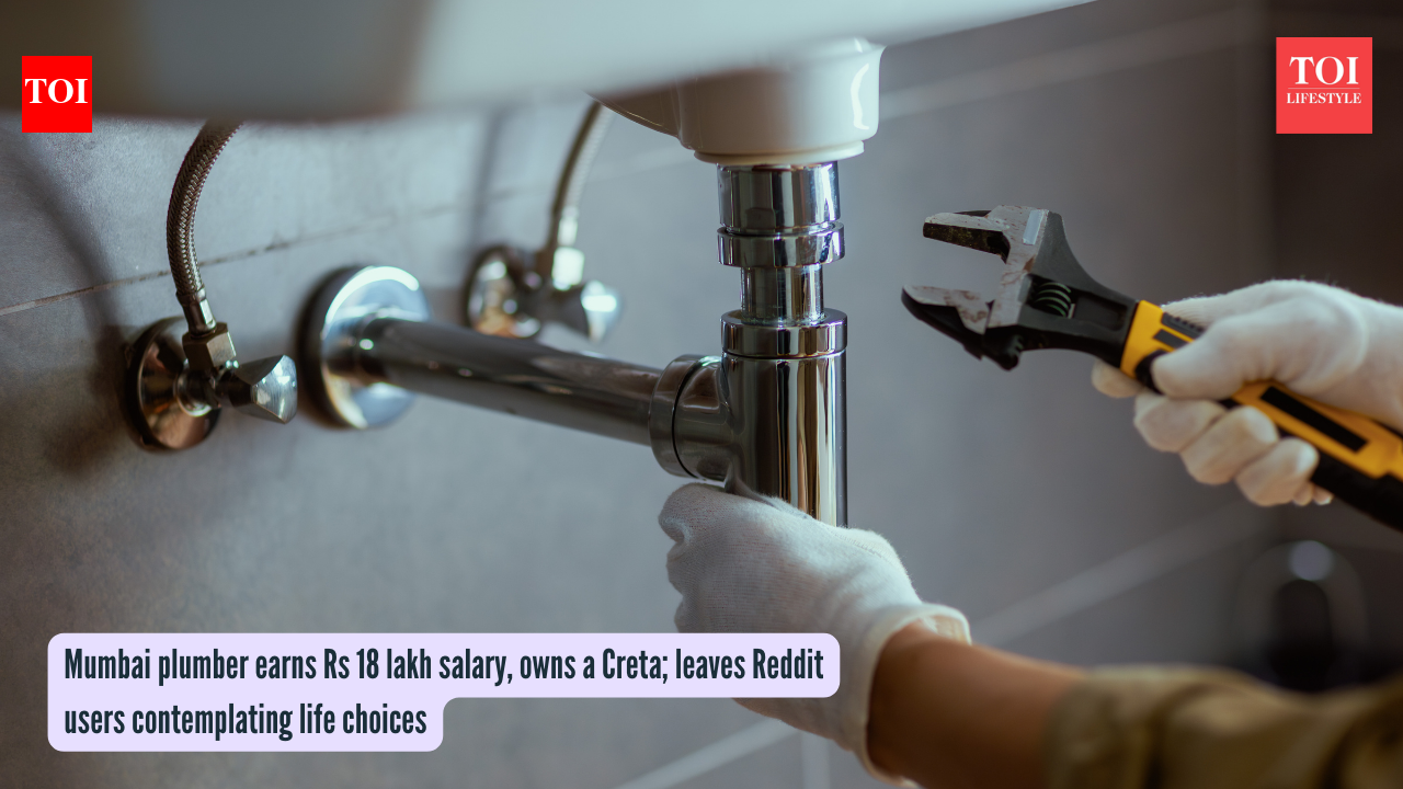 Mumbai plumber earns Rs 18 lakh salary, owns a Creta; leaves Reddit users contemplating life choices