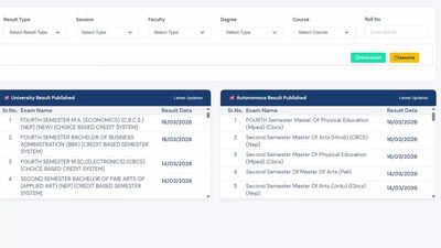 RTMNU releases winter session 2025 CBCS and NEP results for UG and PG courses on rtmnuresults.uonex.in