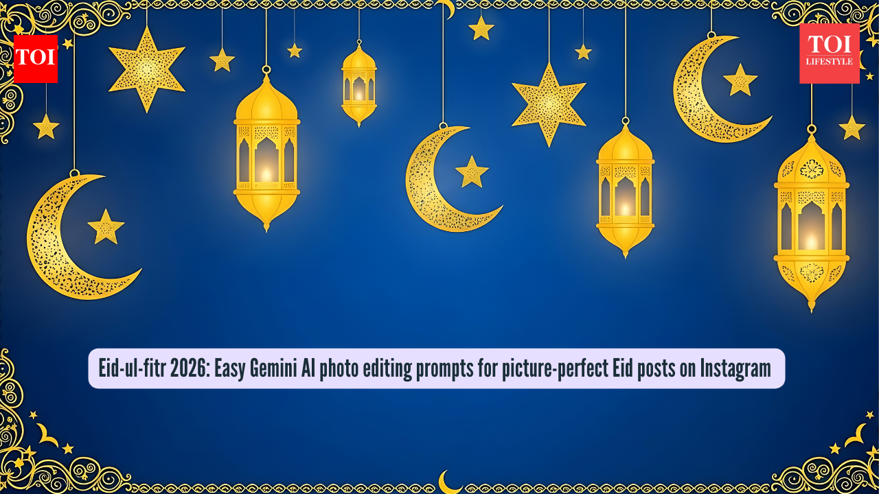 Eid-ul-fitr 2026: Easy Gemini AI photo editing prompts for picture-perfect Eid posts on Instagram
