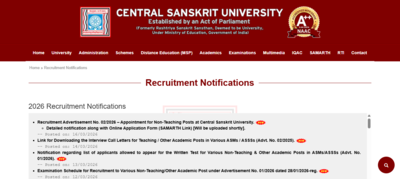  Apply online for 144 non-teaching posts, direct link here