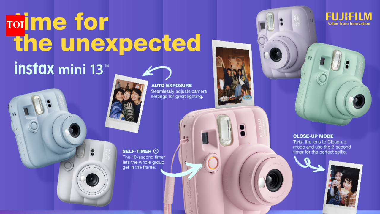 Fujifilm launches Instax Mini 13 instant camera in India, priced at Rs 10,999