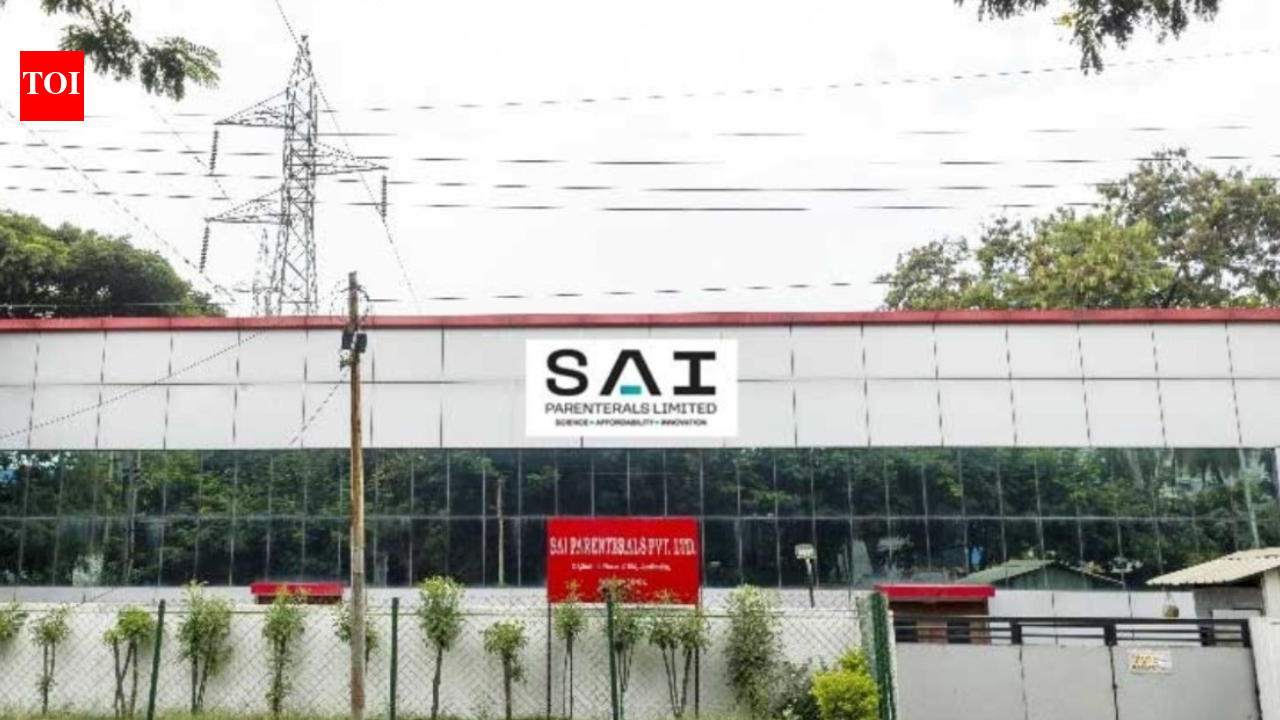 Sai Parenterals fixes price band of Rs 372-392 per share for IPO opening March 24 | India News – The Times of India