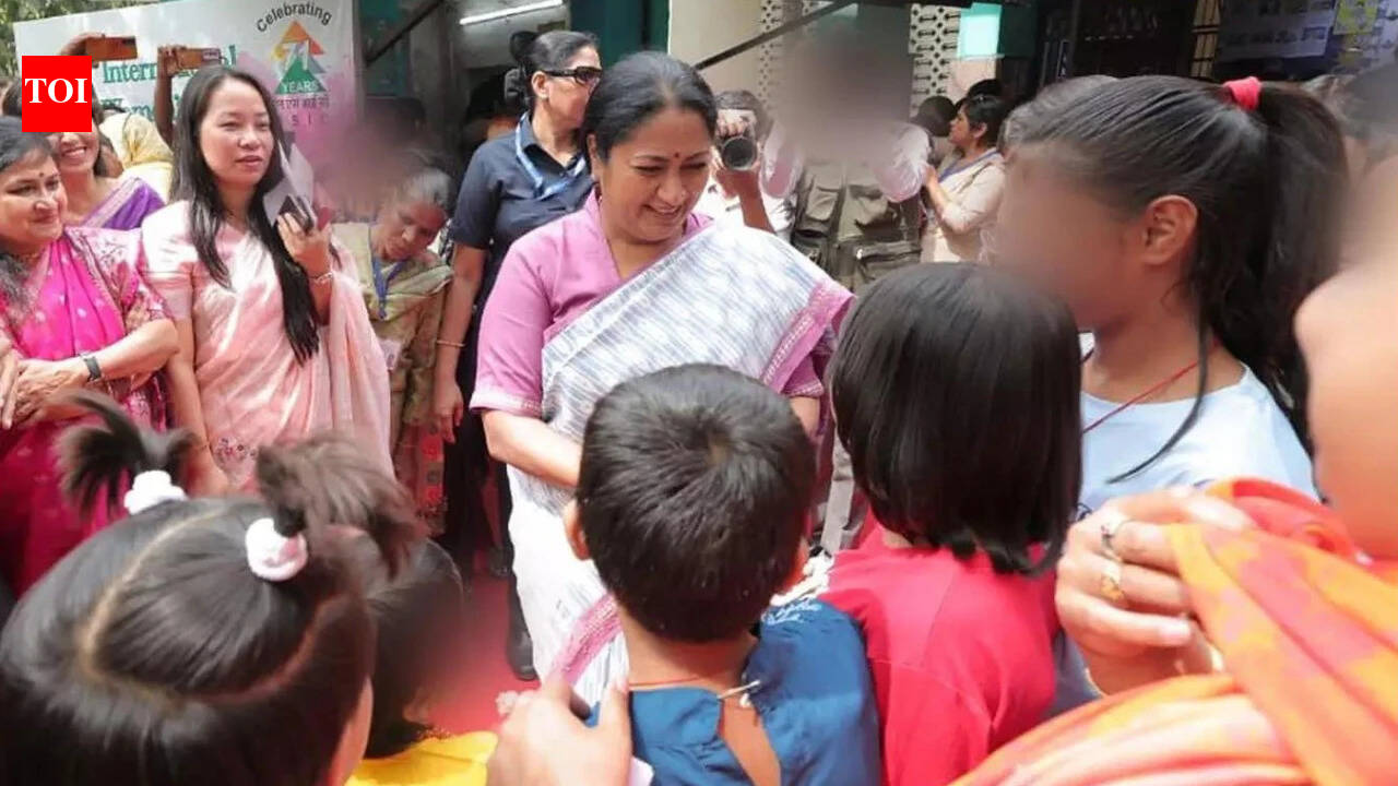 Delhi CM Rekha Gupta attends 'Nari Utsav' at Nirmal Chhaya