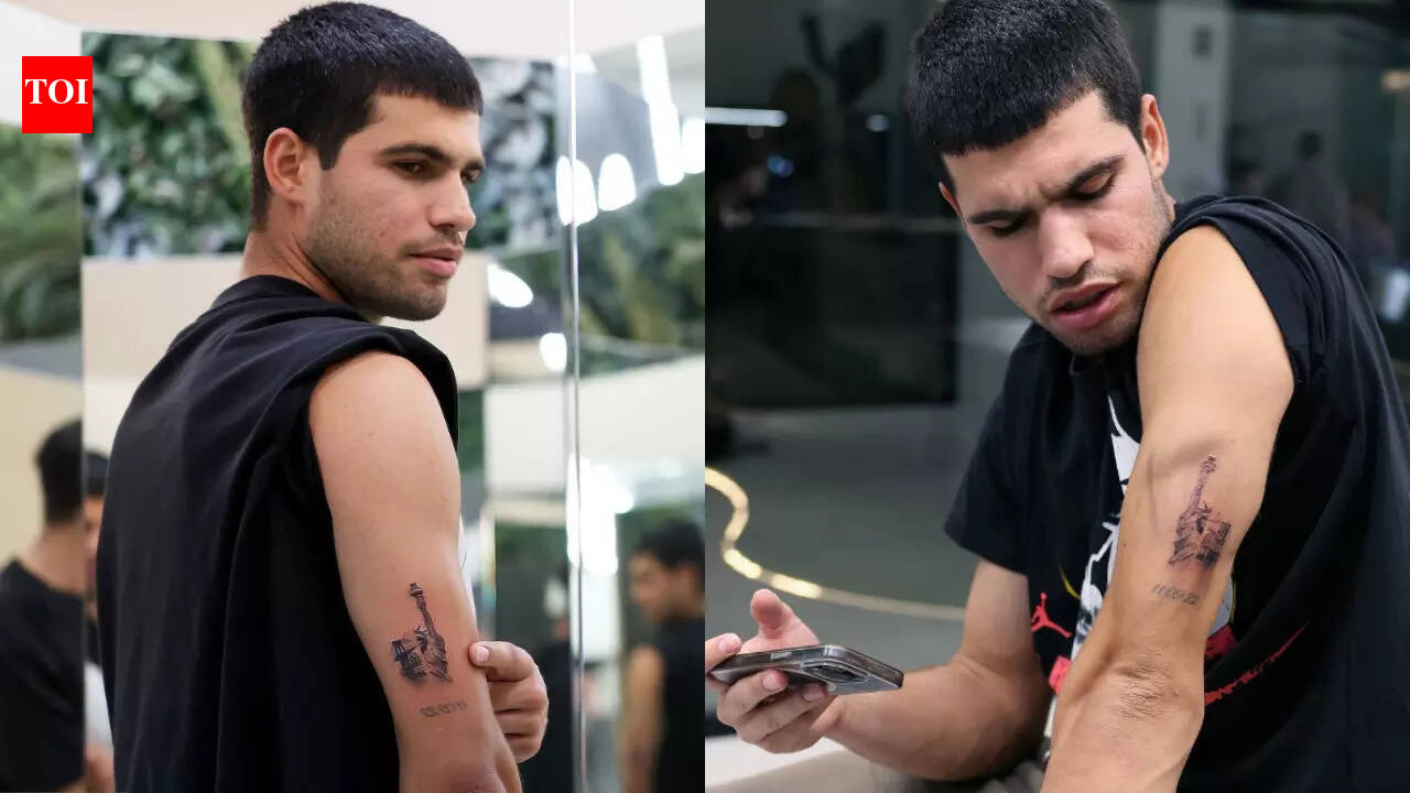 Kangaroo, Statue Of Liberty, Strawberries And More: Decoding Carlos Alcaraz's Tattoos And The Stories Behind Them